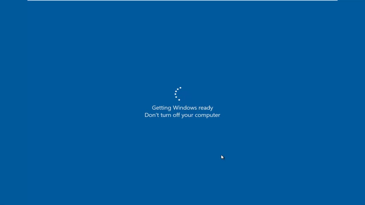 Here Are The Solutions to Fix Getting Windows Ready Stuck in Windows 10