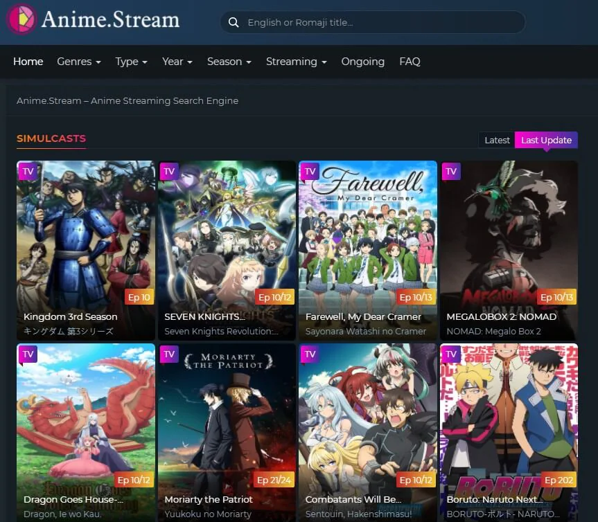 Dubbed Anime