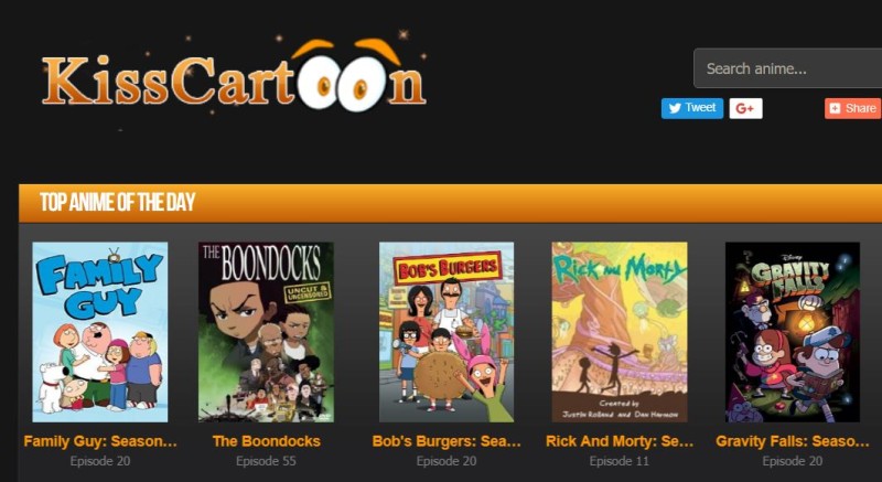 Kisscartoon info