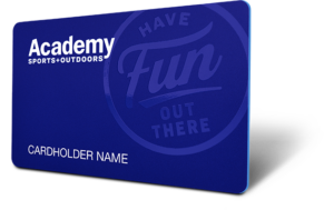 Academy Credit card Apply