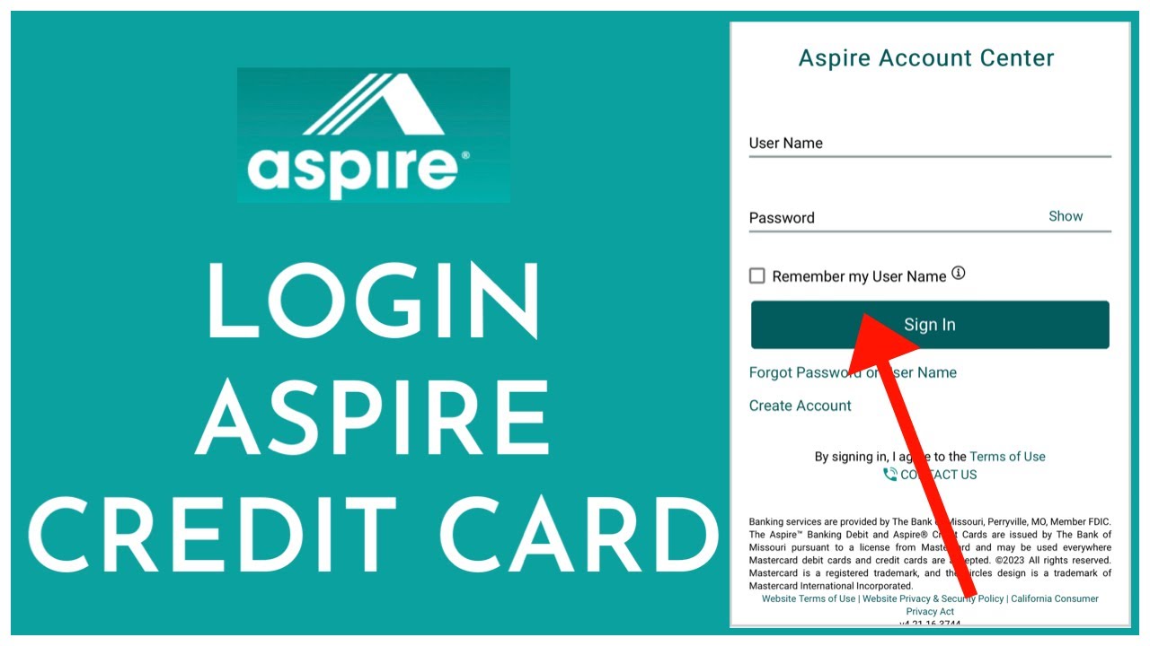 Aspire Credit Card Apply