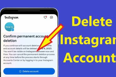 How To Delete Instagram Account