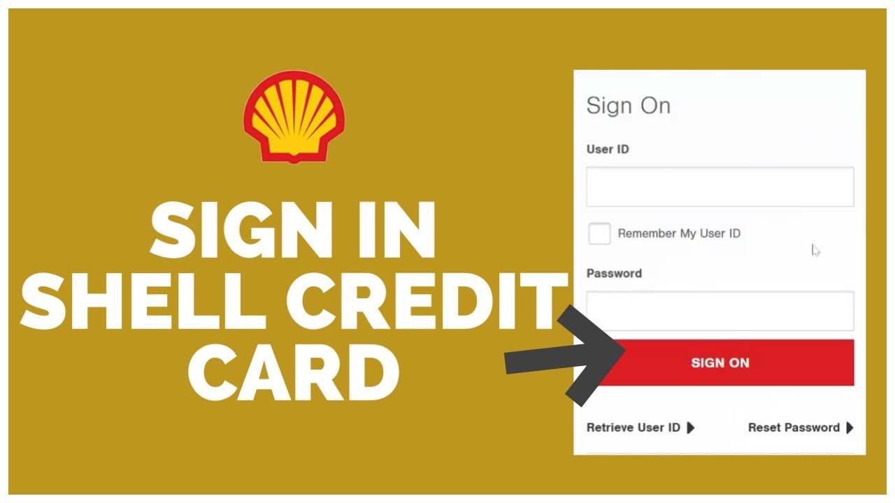 Shell Credit Card Login