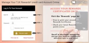 Login TJ Maxx Credit Card